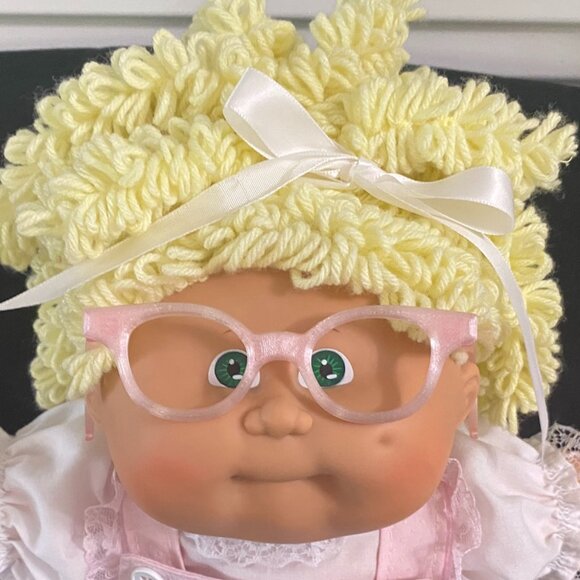 Replacement Glasses for Vintage Cabbage Patch Kids HM8 and other Kids- White - Picture 3 of 6